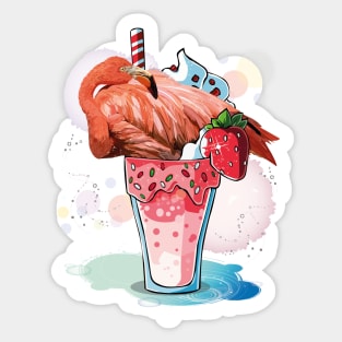 Flamingo Sticker